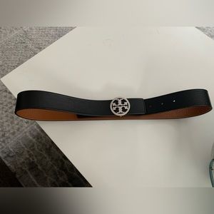 Tory Burch Miller reversable Leather Belt - Medium